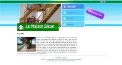 Desktop Screenshot of alamaisonbleue.fr
